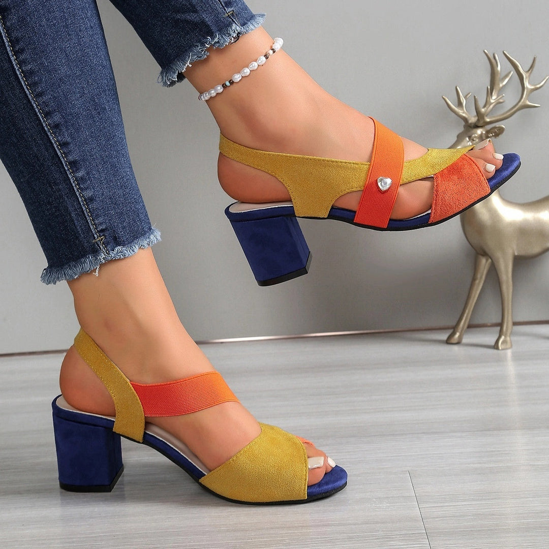 Elara | Cross-Strap Comfort Heels