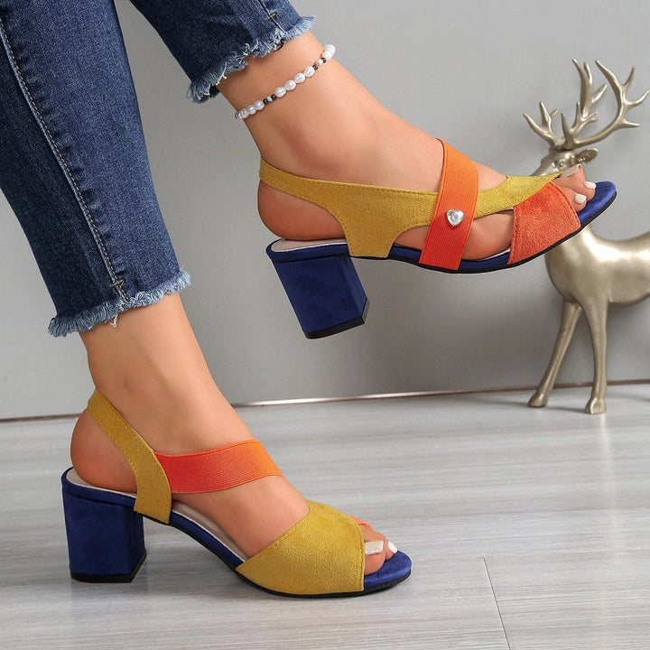 Elara | Cross-Strap Comfort Heels