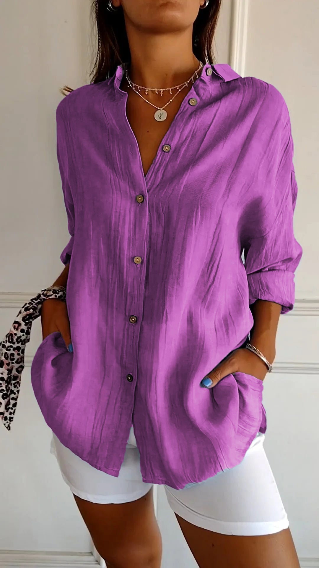 Marceau Dublin | Krisha – Elegant Oversized Blouse