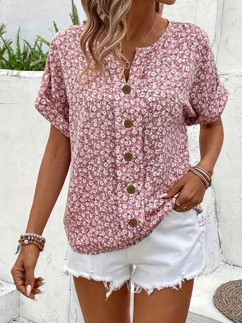 Marceau Dublin | Jelena – Elegant Floral Summer Top