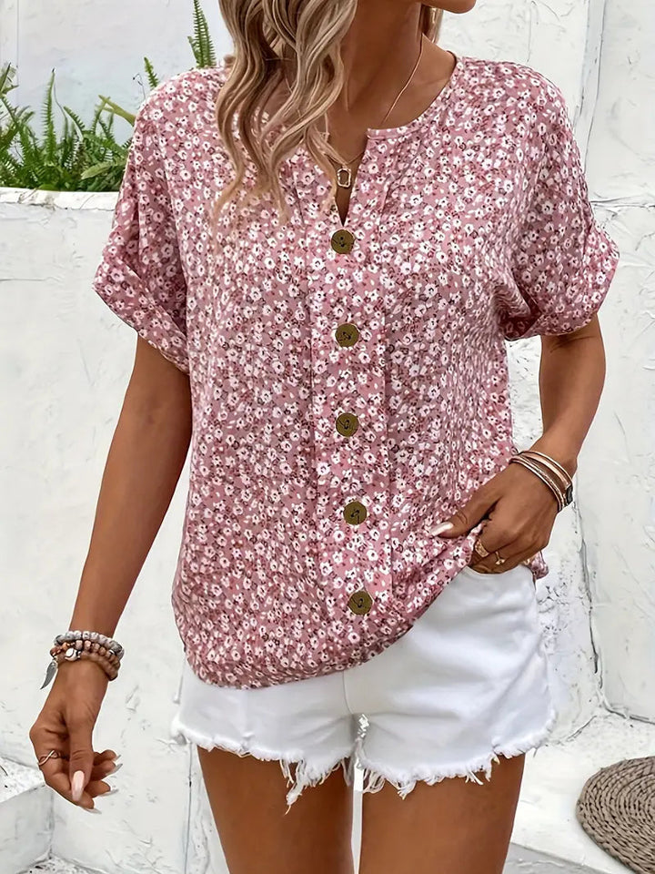 Marceau Dublin | Jelena – Elegant Floral Summer Top