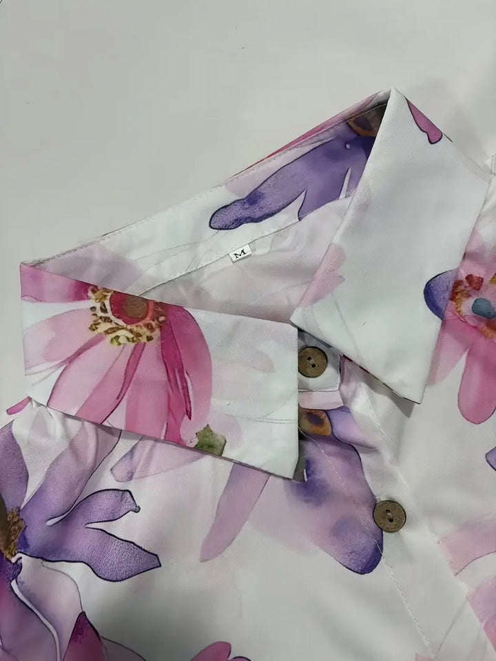 Marceau Dublin | Emiliana – Elegant Floral Blouse