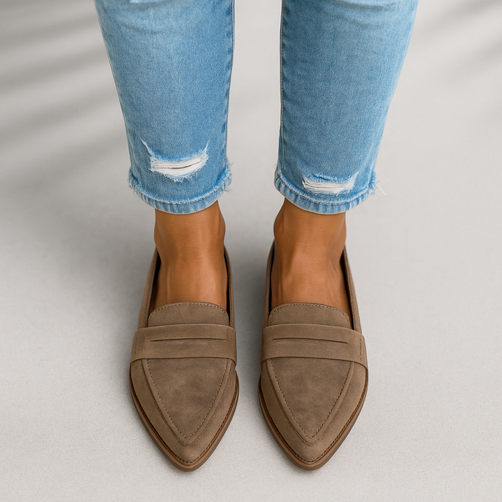 SELENA - SLEEK TOE LOAFERS
