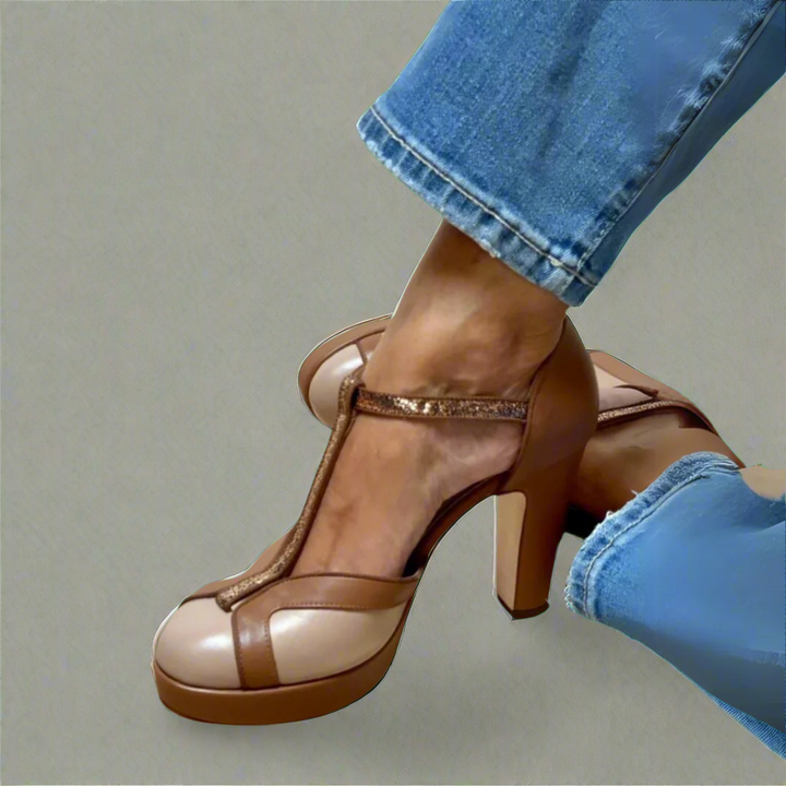 AURELINE | ELEGANT HEELED SANDALS
