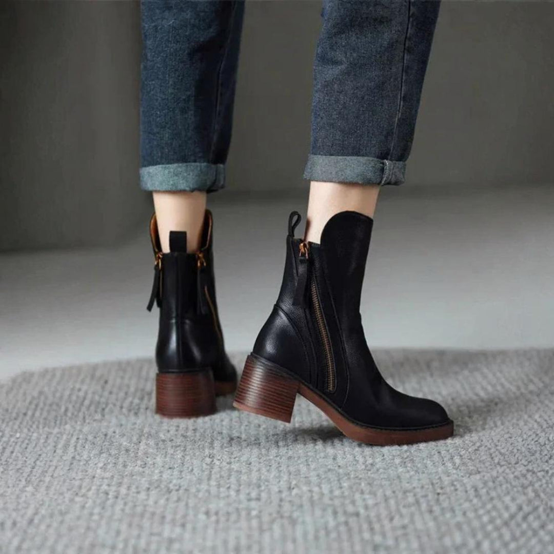 Martina - Leather Boots