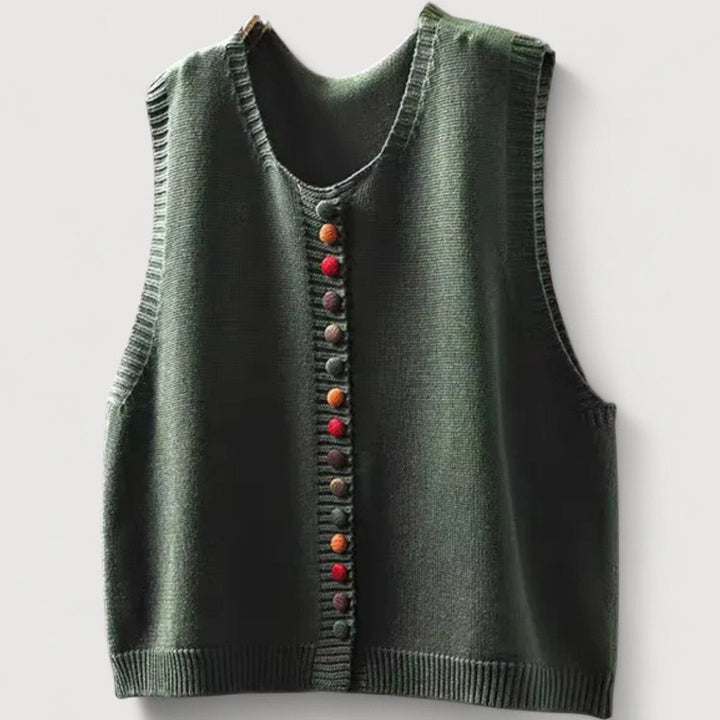 ALINA – CLASSIC KNITTED VEST