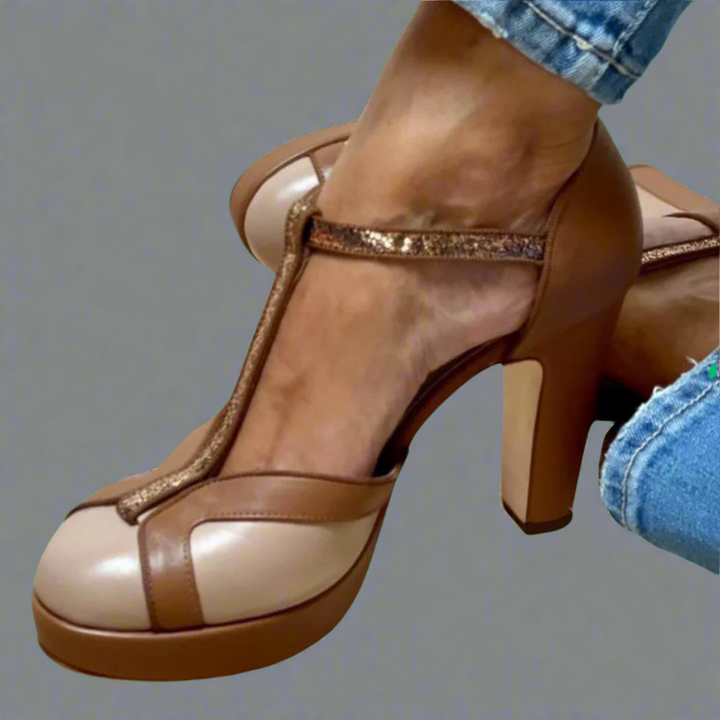AURELINE | ELEGANT HEELED SANDALS