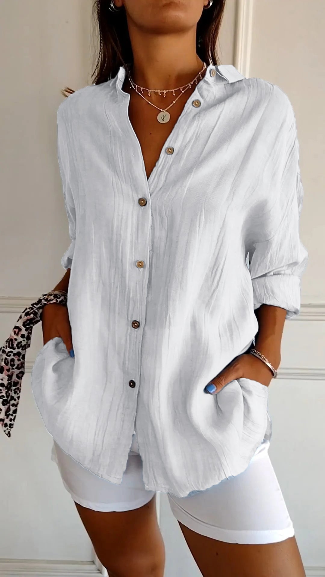 Marceau Dublin | Krisha – Elegant Oversized Blouse