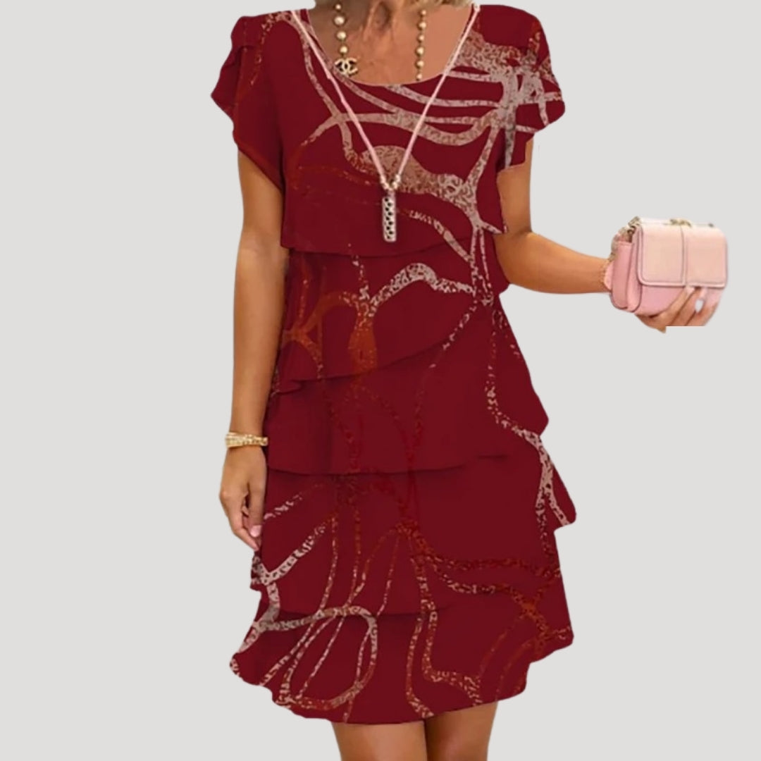 The Marlowe Flutter Midi Dress