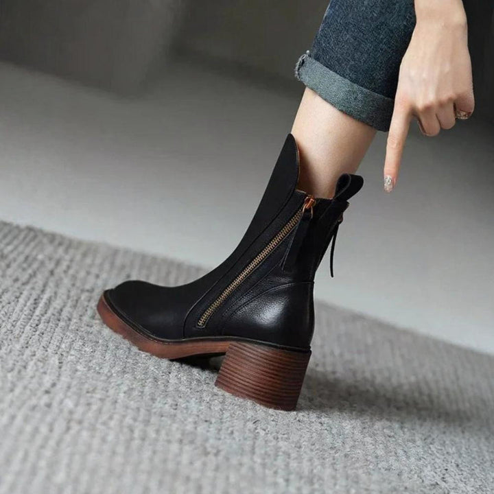 Martina - Leather Boots