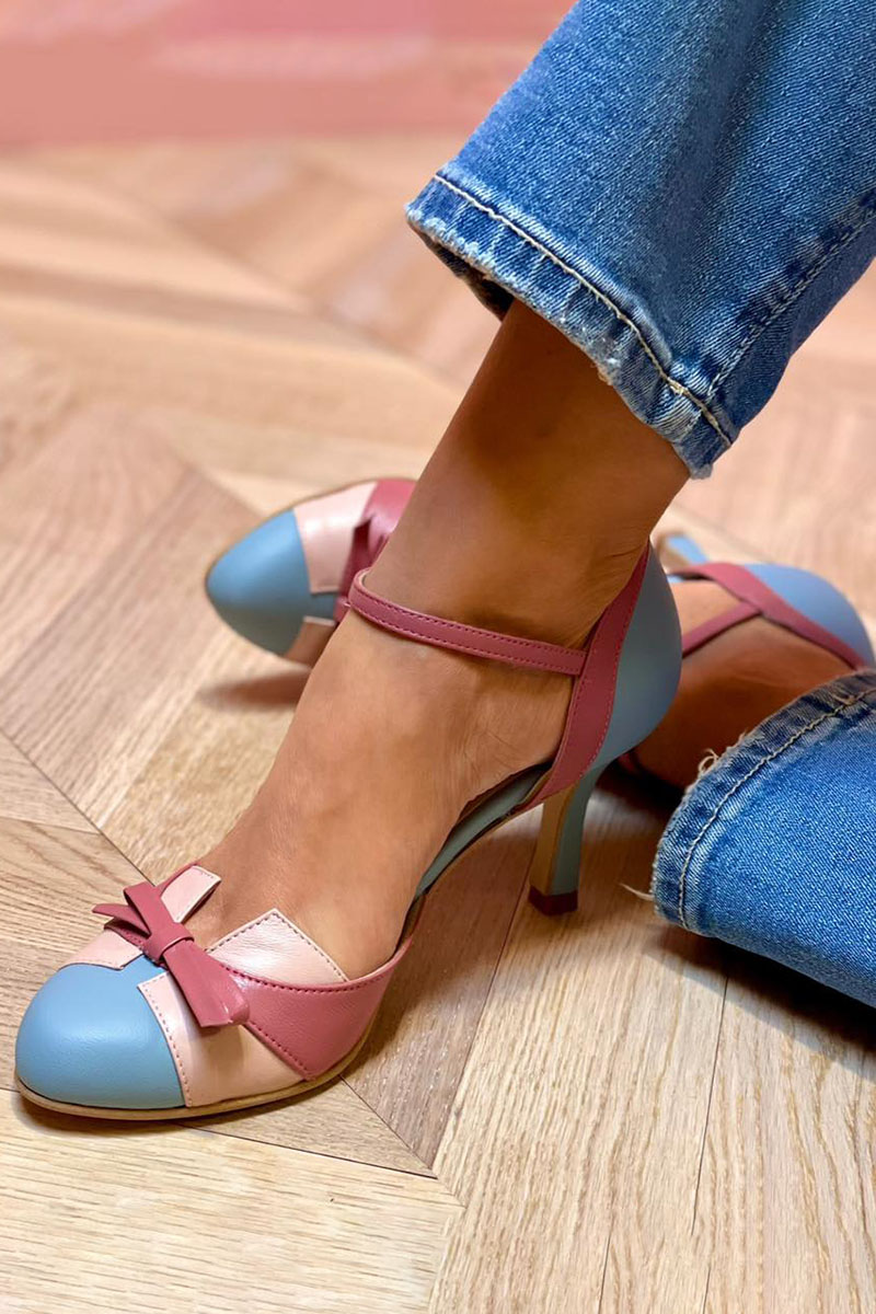 TAVELLE | COLORFUL KNOT SANDALS