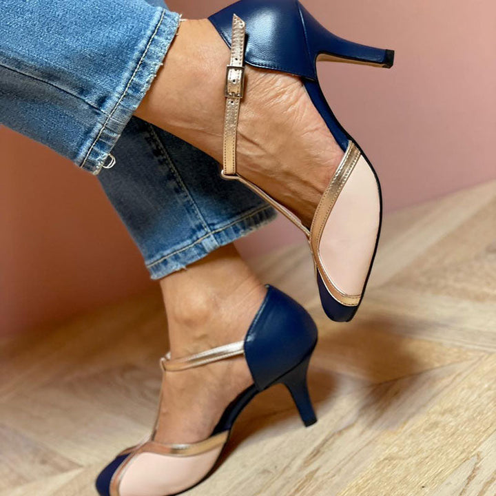 AVENIRA | COLORFUL T-STRAP PUMPS