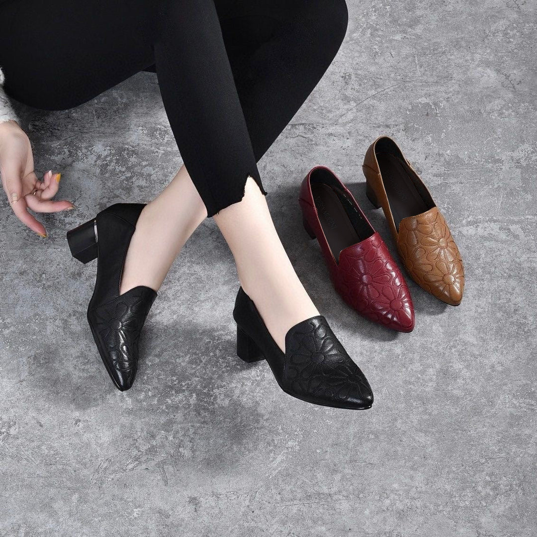 EDITHA | SOFT HEEL SUPPORT PUMPS