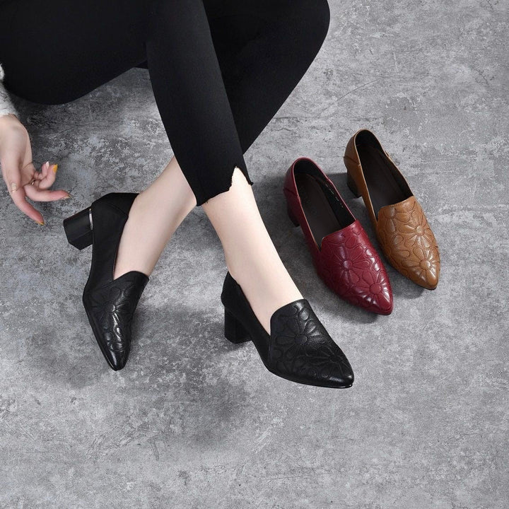 EDITHA | SOFT HEEL SUPPORT PUMPS