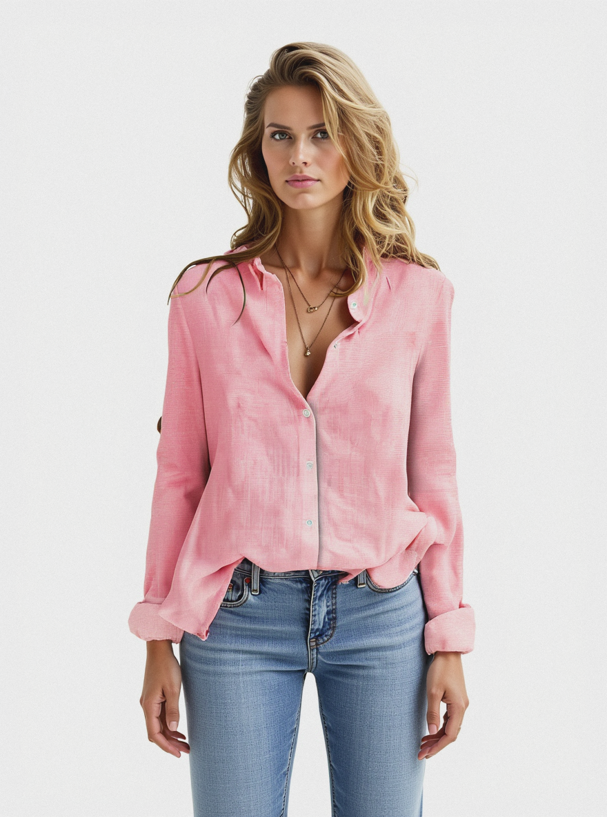 Marceau Dublin | Cloé Lightweight Linen Blouse for a Natural and Refined Style