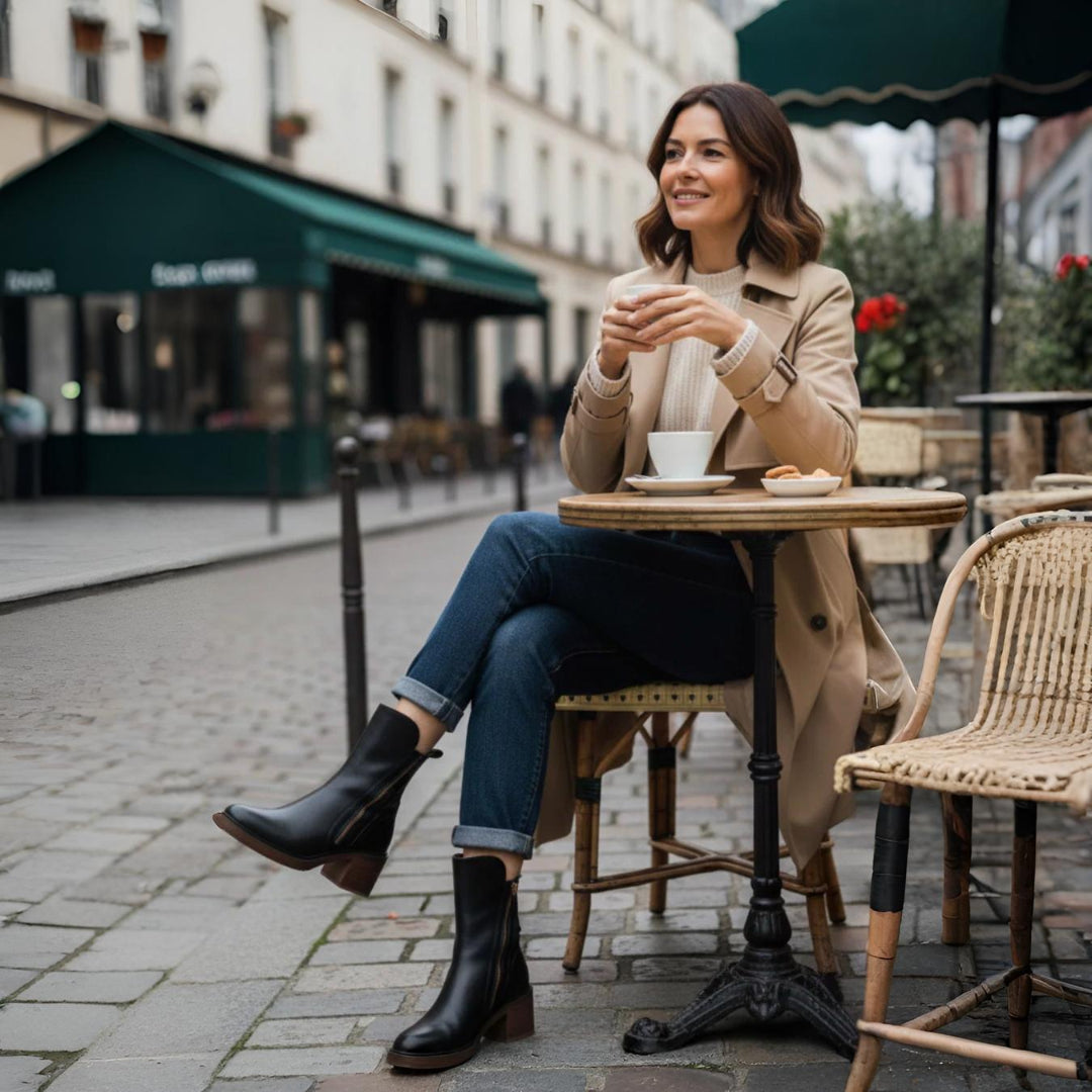 Martina - Leather Boots