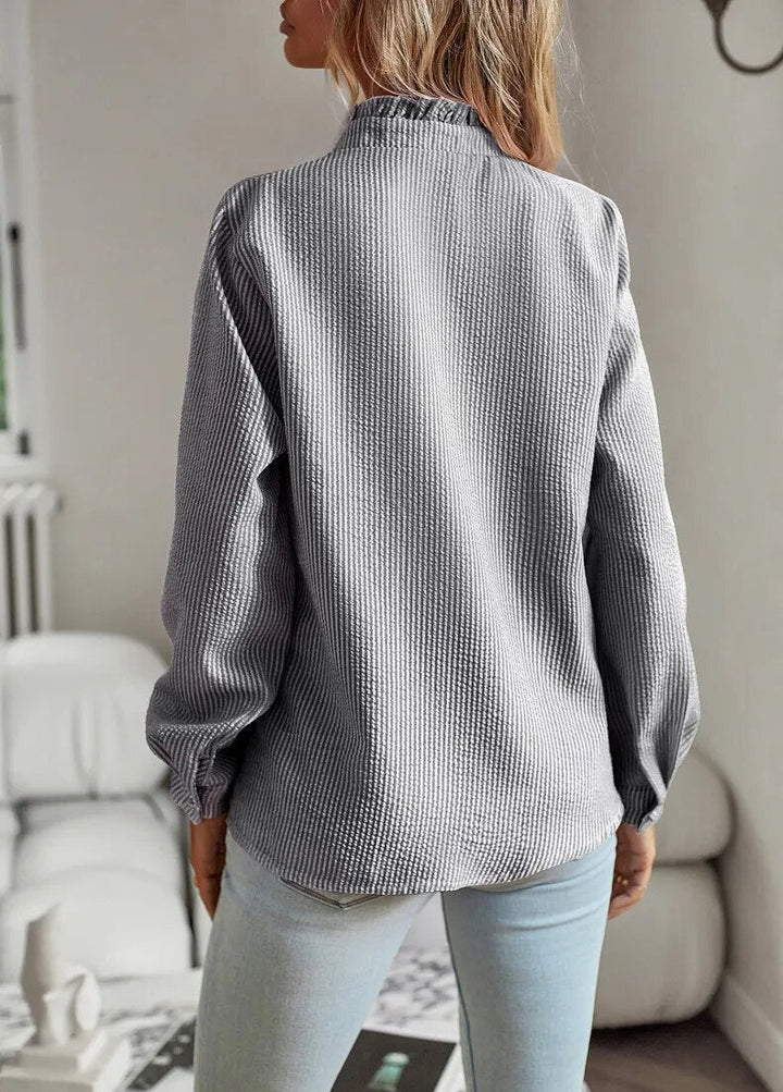 Marceau Dublin | Aude Feminine Blouse with Delicate Pleats
