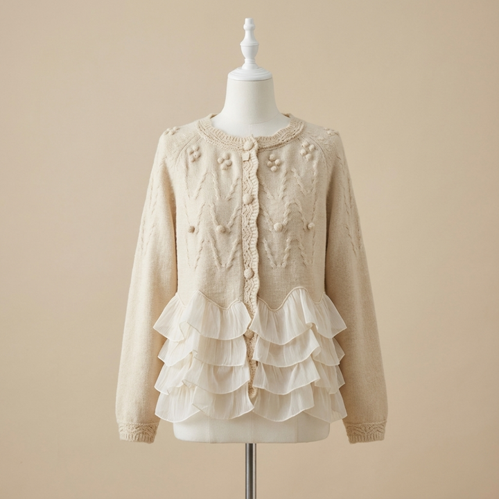 Natalie ™ | Ruffle Cardigan