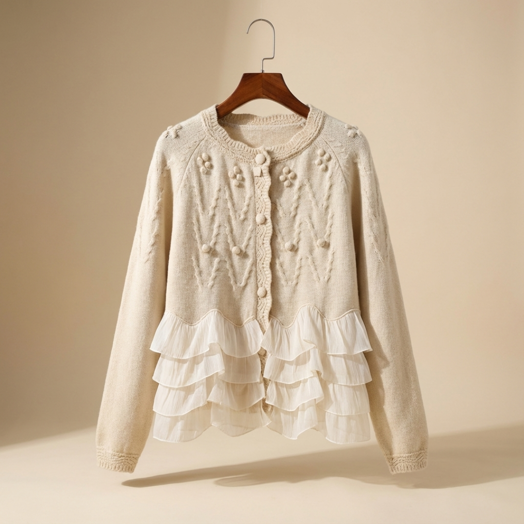 Natalie ™ | Ruffle Cardigan