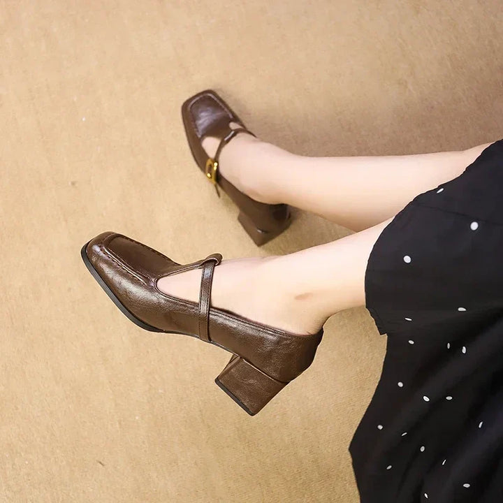 Rosa - French-Inspired Mary Janes