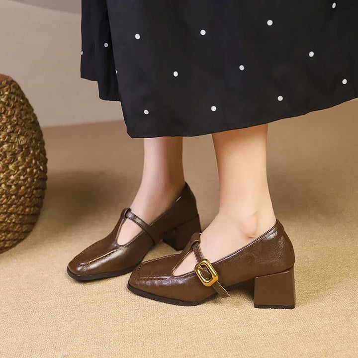 Rosa - French-Inspired Mary Janes