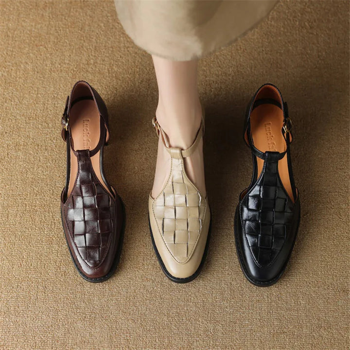 Celeste - Vintage Strap Heels