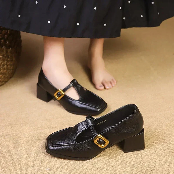 Rosa - French-Inspired Mary Janes