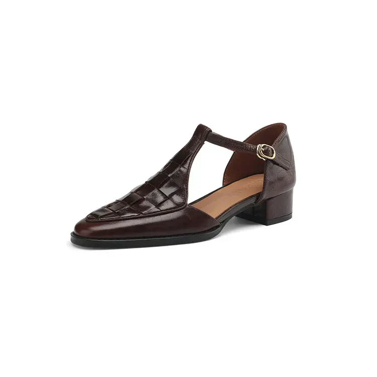 Celeste - Vintage Strap Heels