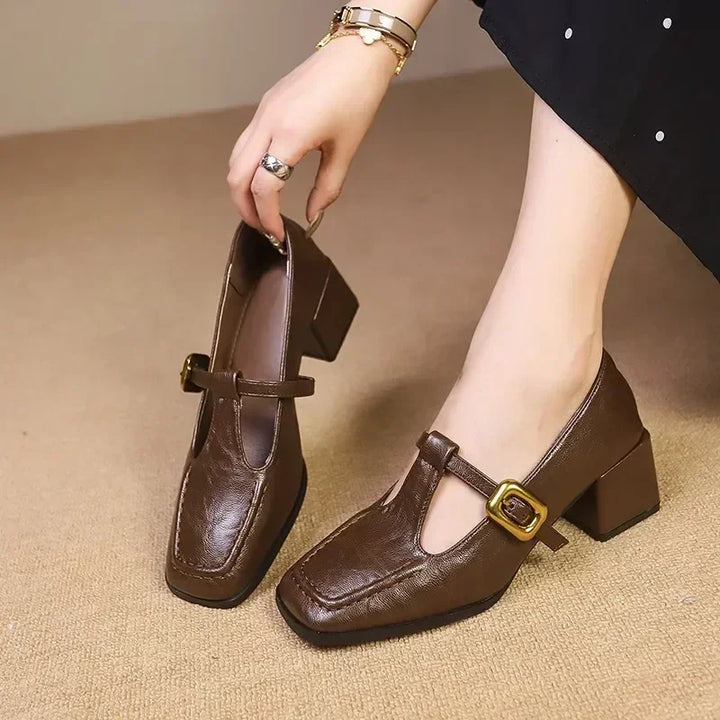 Rosa - French-Inspired Mary Janes