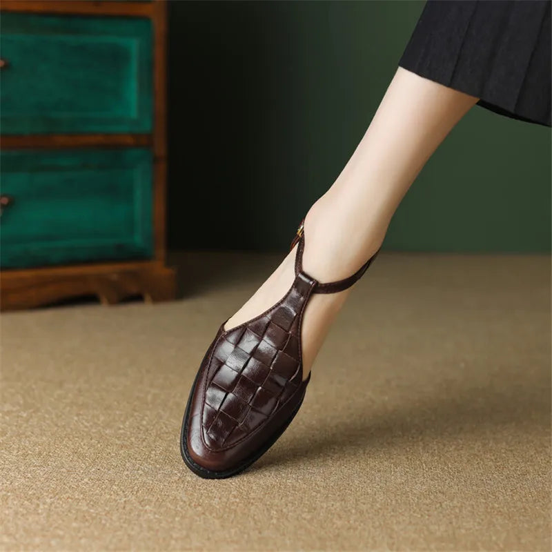 Celeste - Vintage Strap Heels