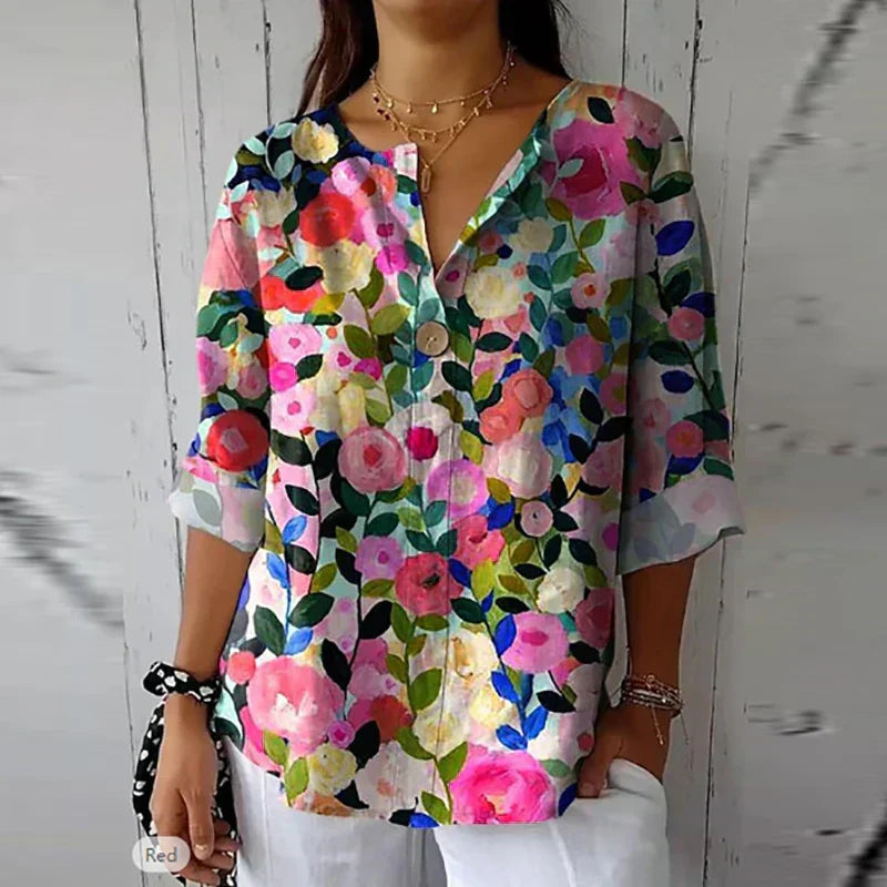 Marceau Dublin | Lightweight Floral Blouse