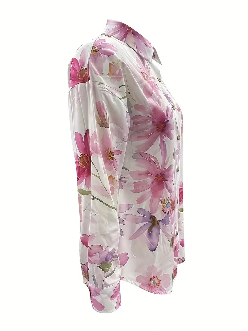 Marceau Dublin | Emiliana – Elegant Floral Blouse