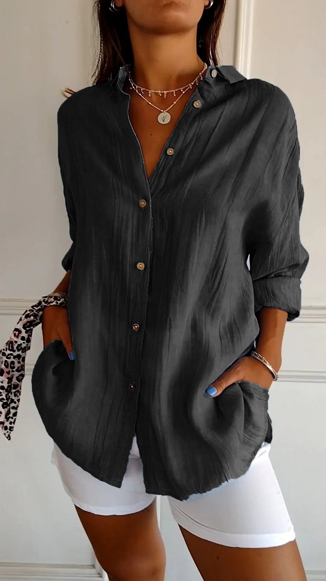 Marceau Dublin | Krisha – Elegant Oversized Blouse