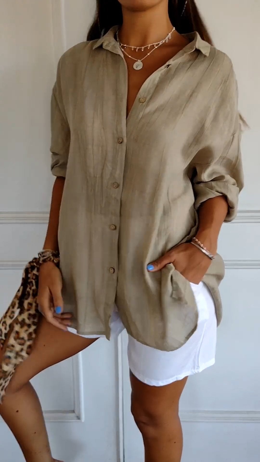 Marceau Dublin | Krisha – Elegant Oversized Blouse
