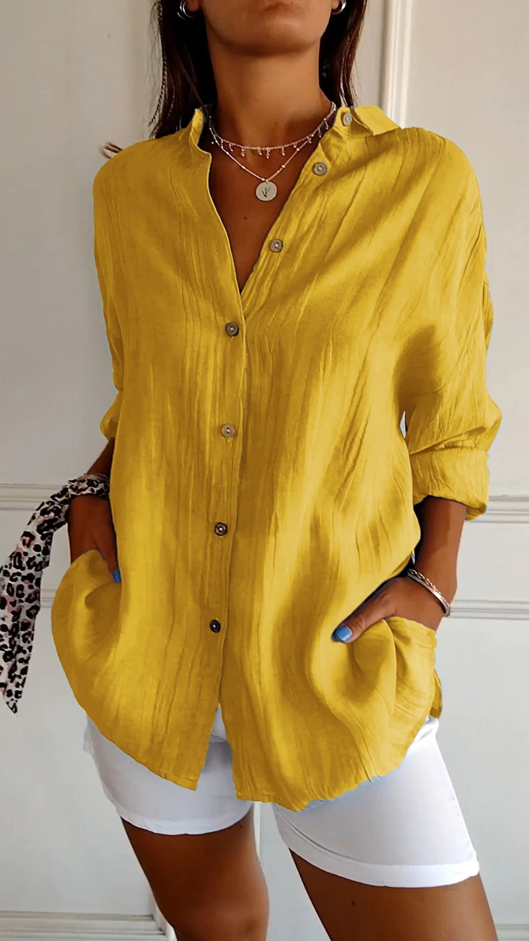 Marceau Dublin | Krisha – Elegant Oversized Blouse