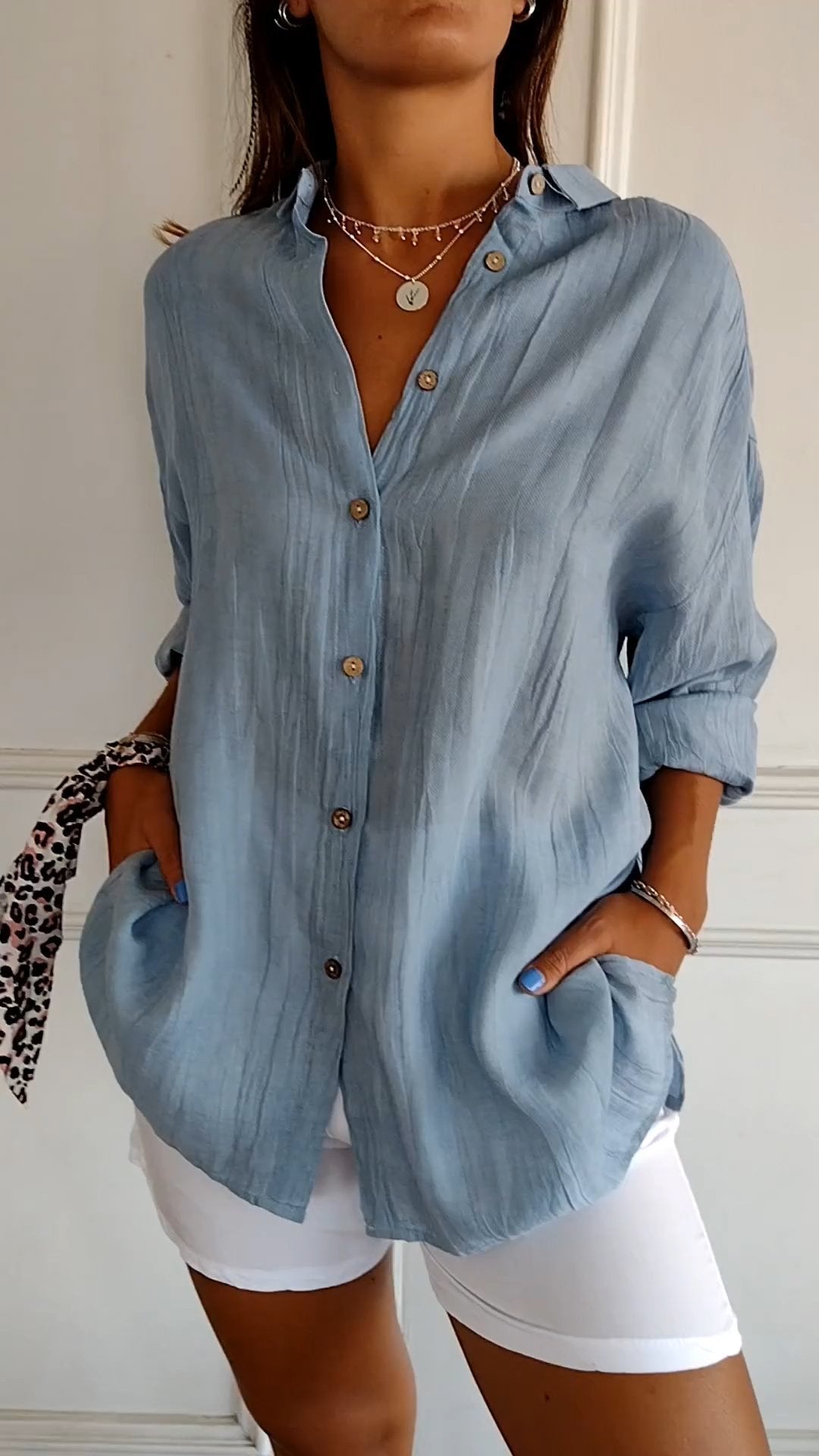 Marceau Dublin | Krisha – Elegant Oversized Blouse