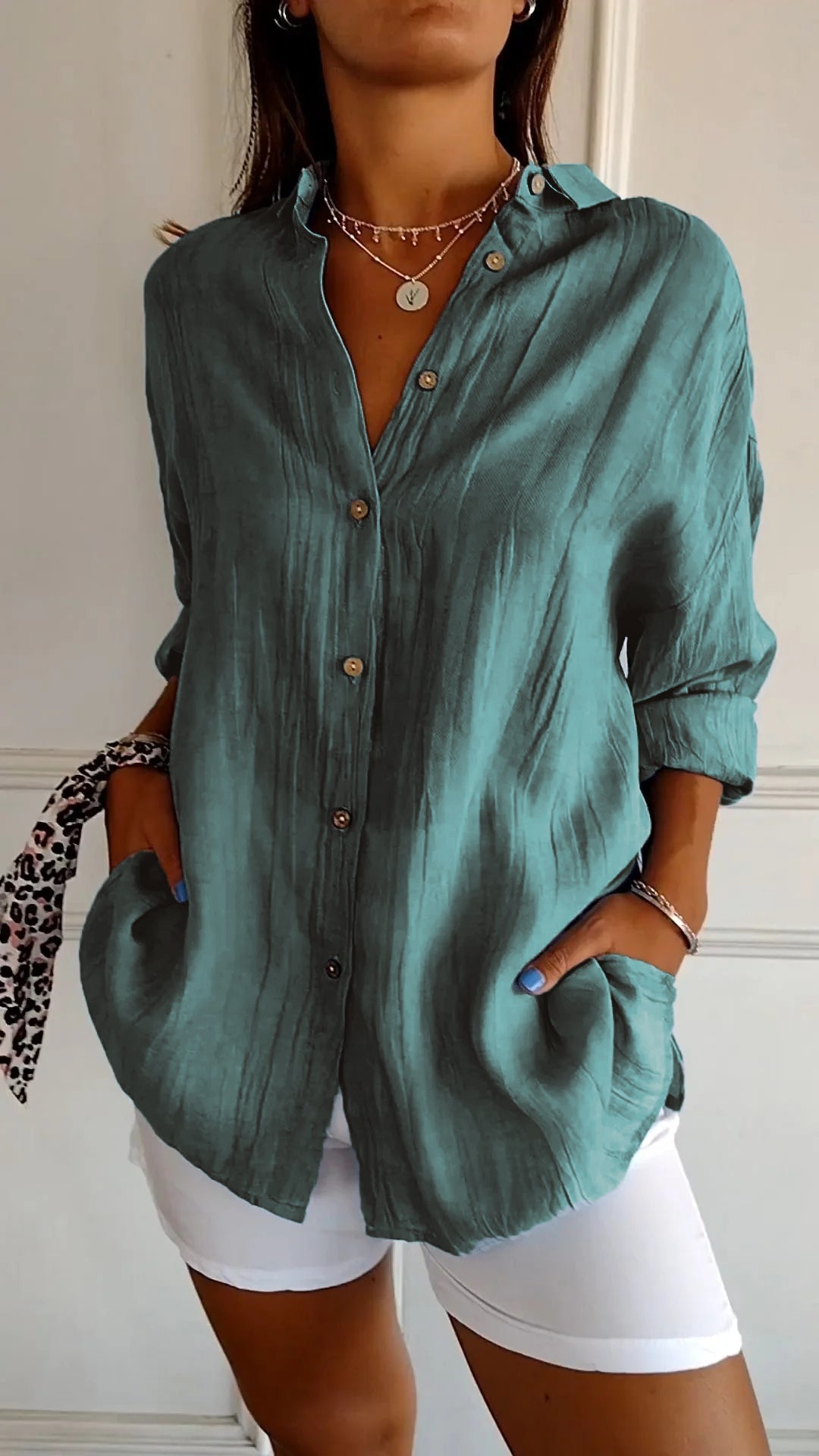 Marceau Dublin | Krisha – Elegant Oversized Blouse