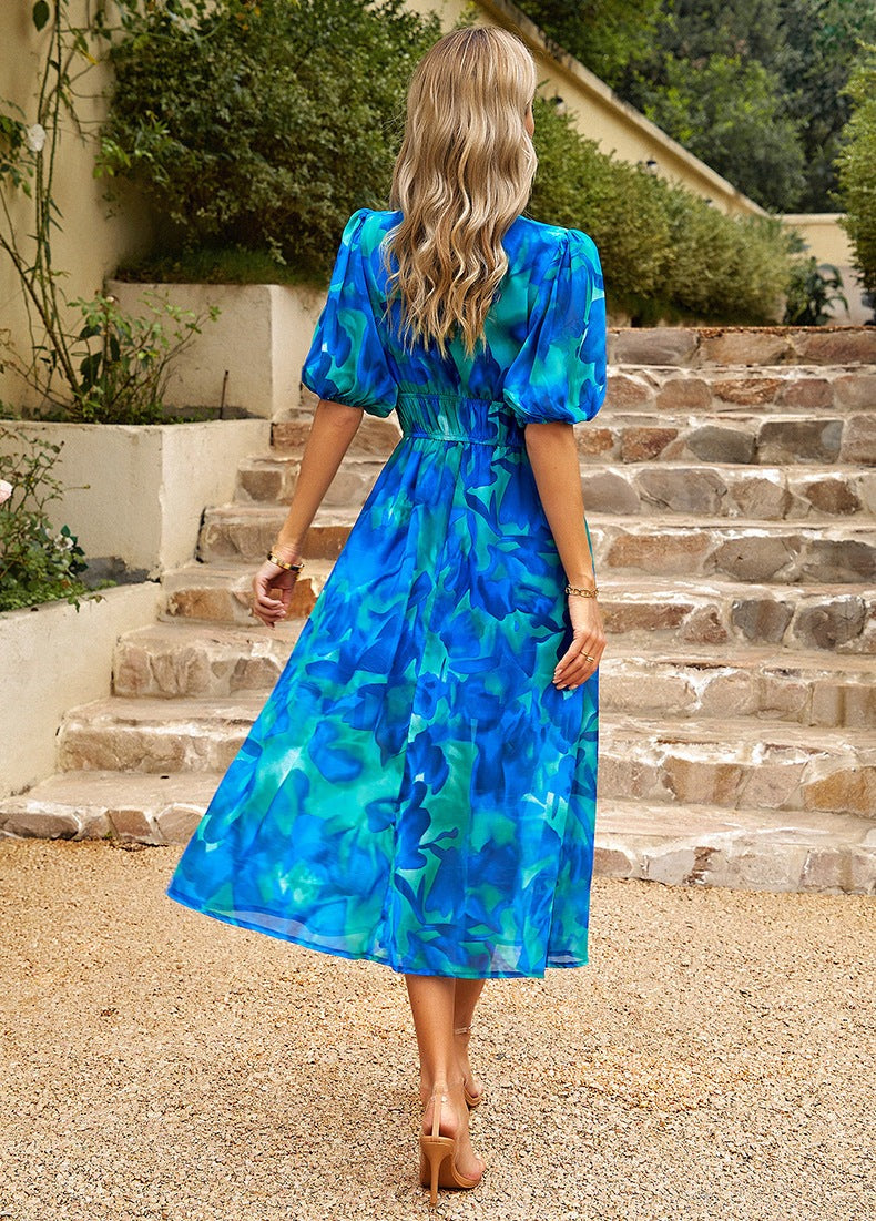 Estella™ | The Flattering V-Neck Maxi Dress