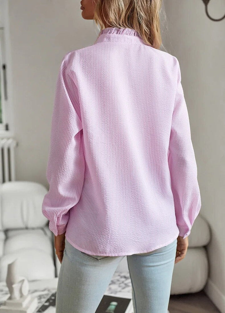 Marceau Dublin | Aude Feminine Blouse with Delicate Pleats