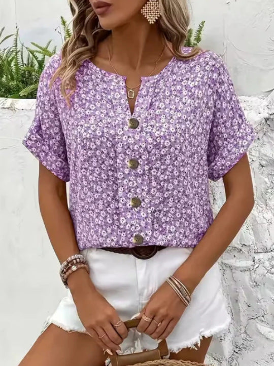 Marceau Dublin | Jelena – Elegant Floral Summer Top