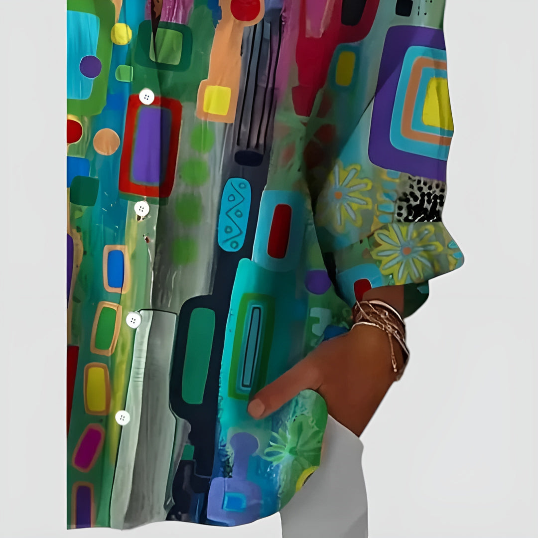 iris sophisticated Button-up shirt